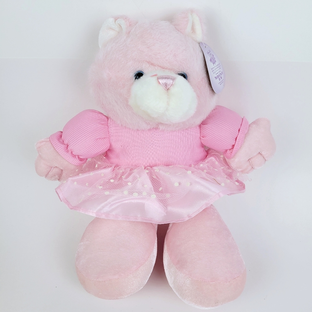 Vintage Sugarloaf Sugar Loaf Bear Plush Plushie~Pink Ballerina~12"Vtg Sugarloaf